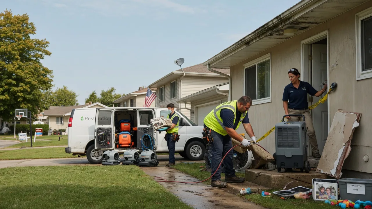 Water Damage Restoration in Evart, MI near me